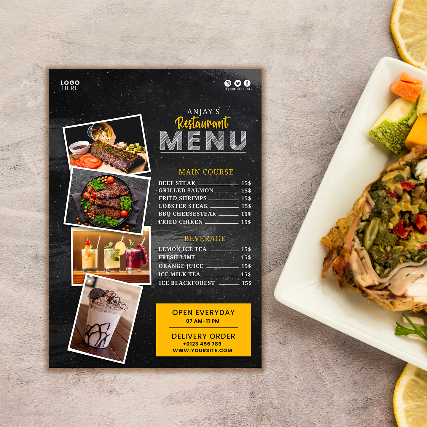 PVC Menu - 3.5
